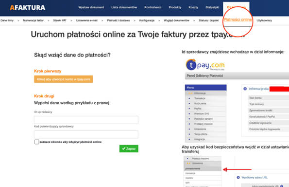 Jak uruchomić płatności online